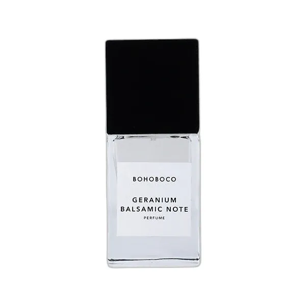 Frasco del perfume Bohoboco Geranium Balsamic Note Eau de Parfum