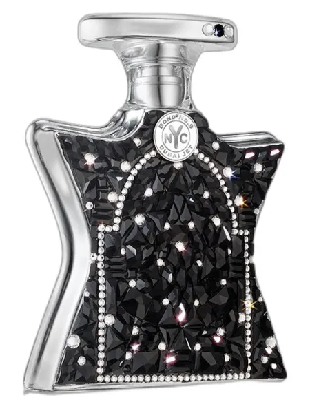 Frasco del perfume Bond No 9 Dubai Diamond Collection In Jet & Crystal unisex Eau de Parfum