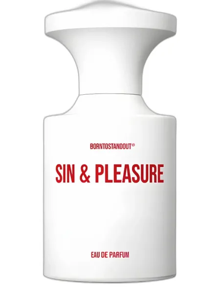 Frasco del perfume BORNTOSTANDOUT® Sin & Pleasure BORNTOSTANDOUT unisex