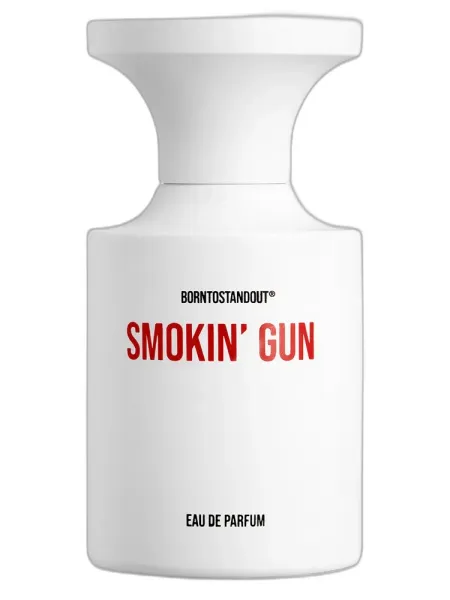 Frasco del perfume BORNTOSTANDOUT® Smokin' Gun BORNTOSTANDOUT unisex