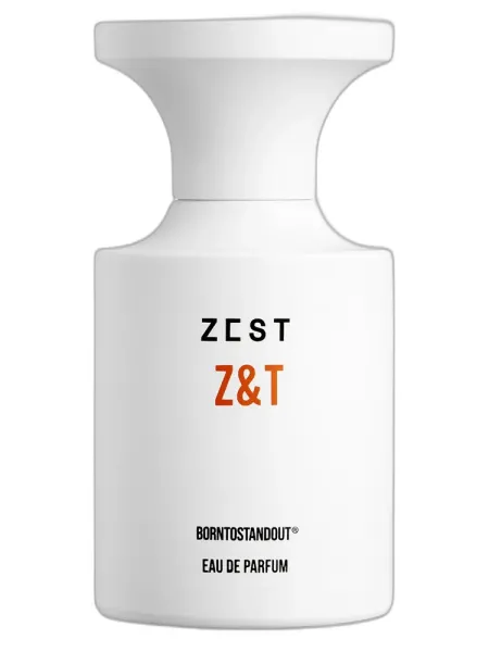 Frasco del perfume BORNTOSTANDOUT® Zest Z&T BORNTOSTANDOUT unisex