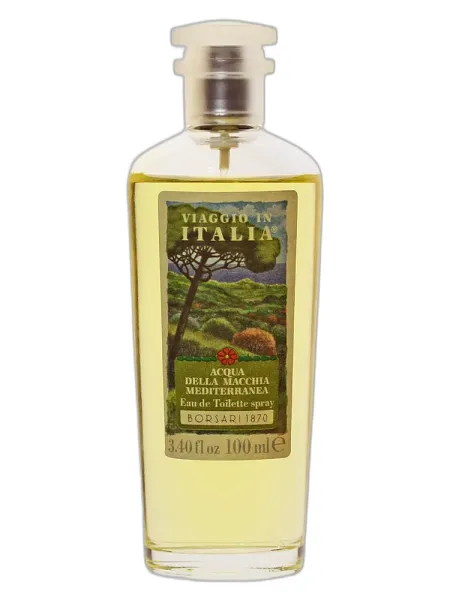 Frasco del perfume Borsari Acqua Della Macchia Mediterranea unisex