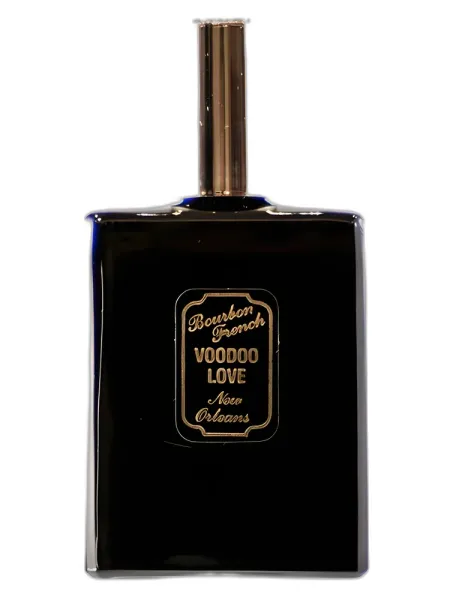 Frasco del perfume Bourbon French Parfums Voodoo Love unisex Eau de Parfum