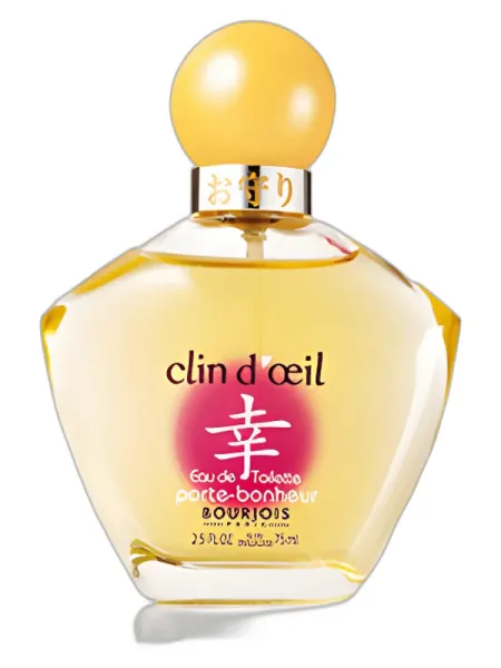 Frasco del perfume Bourjois Clin d'Oeil Porte Bonheur