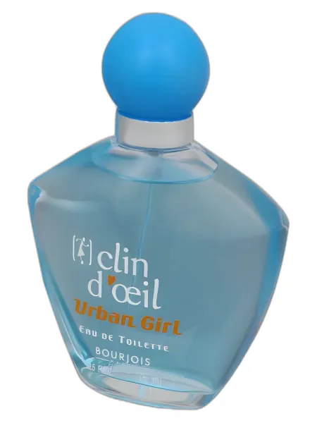 Frasco del perfume Bourjois Clin d'Oeil Urban Girl