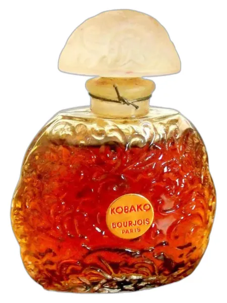 Frasco del perfume Bourjois Kobako Vintage Edition