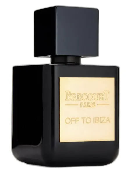 Frasco del perfume Brecourt Off to Ibiza unisex Eau de Parfum