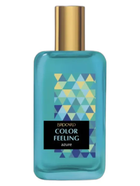 Frasco del perfume Brocard Color Feeling Azure unisex