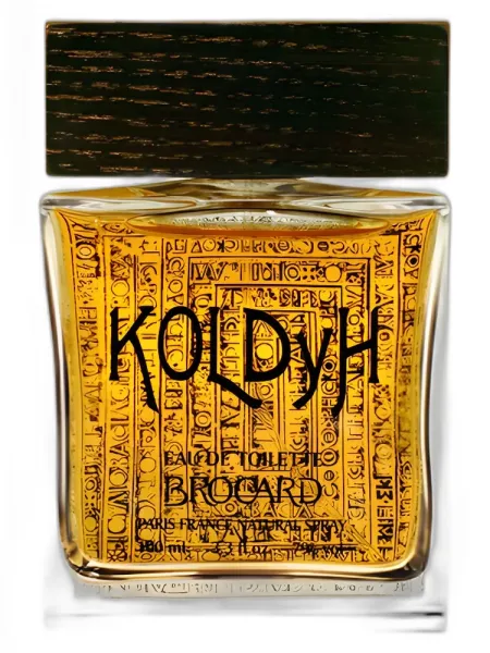 Frasco del perfume Brocard Koldun