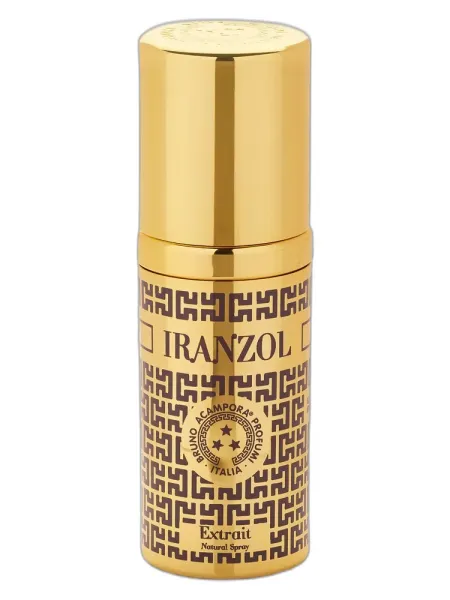 Frasco del perfume Bruno Acampora Iranzol Extrait de Parfum unisex Extrait