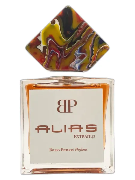 Frasco del perfume Bruno Perrucci Parfums Alias unisex Eau de Parfum