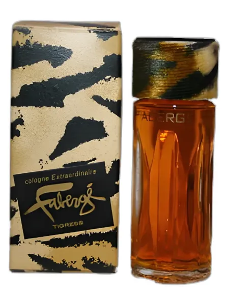 Frasco del perfume Brut Parfums Prestige Faberge Tigress Eau de Parfum
