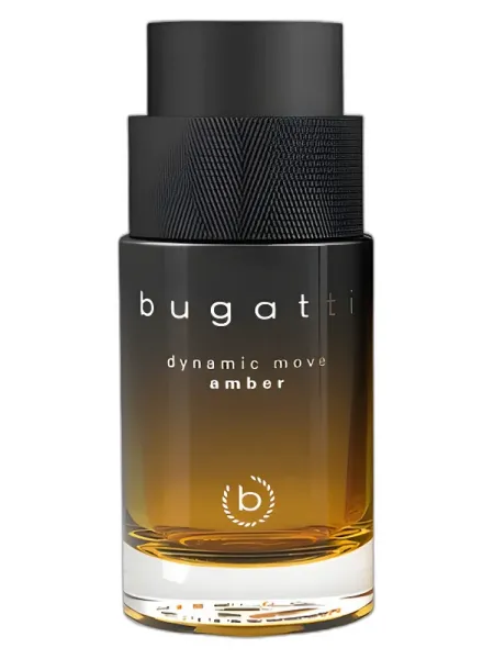 Frasco del perfume Bugatti Fashion Bugatti Dynamic Move Amber Eau de Toilette