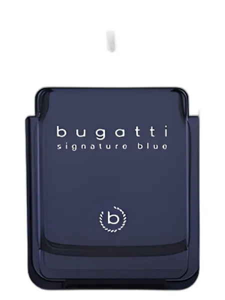 Frasco del perfume Bugatti Fashion Signature Blue Eau de Toilette