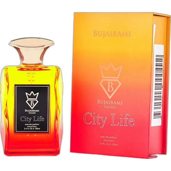 Frasco del perfume Bujairami City Life Eau de Parfum