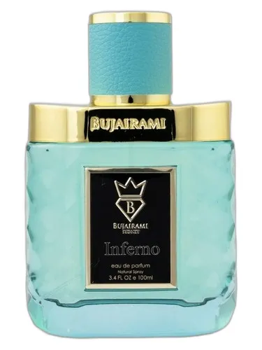 Frasco del perfume Bujairami Inferno Eau de Parfum