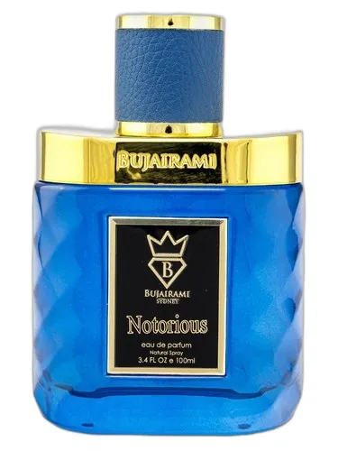 Frasco del perfume Bujairami Notorious Eau de Parfum
