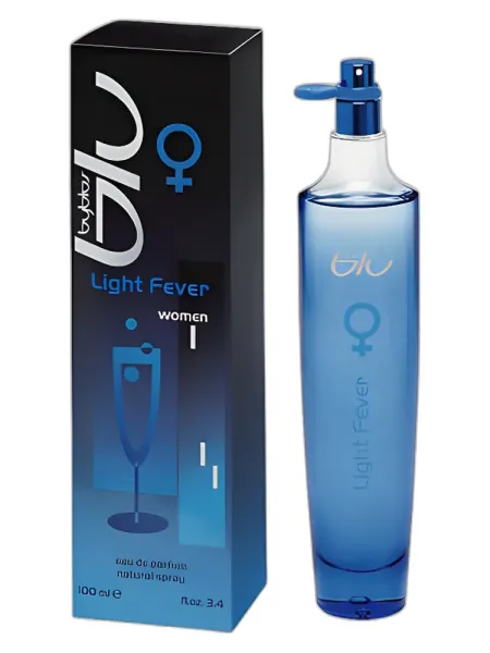 Frasco del perfume Byblos Blu Light Fever