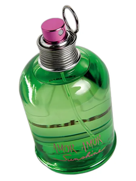 Frasco del perfume Cacharel Amor Amor Sunshine