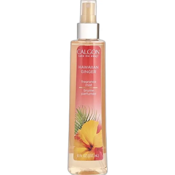 Frasco del perfume Calgon Hawaiian Ginger