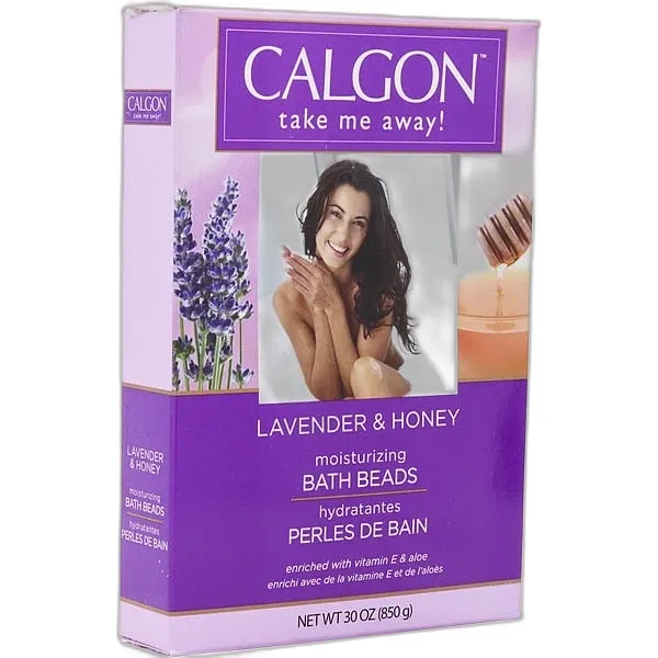 Frasco del perfume Calgon Lavender & Honey