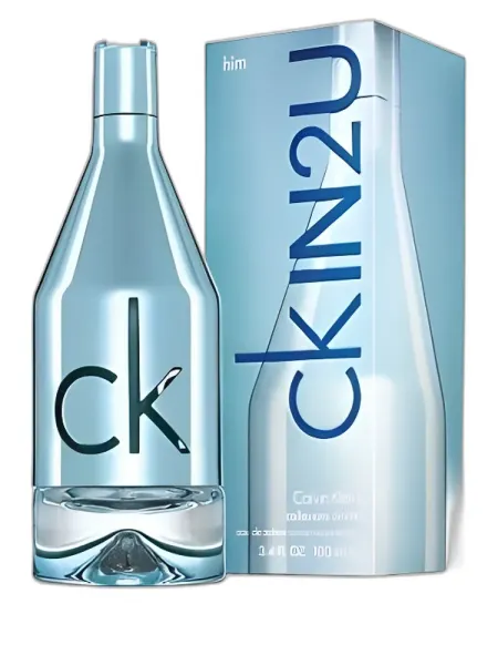 Frasco del perfume Calvin Klein CK IN2U Him Collectables Eau de Cologne