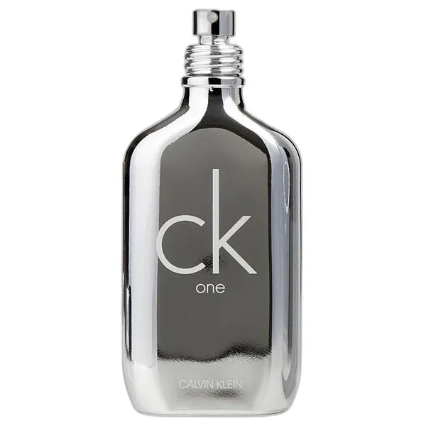 Frasco del perfume Calvin Klein Ck One Platinum Edition Eau de Toilette