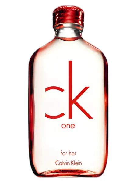 Frasco del perfume Calvin Klein CK One Red Edition for Her