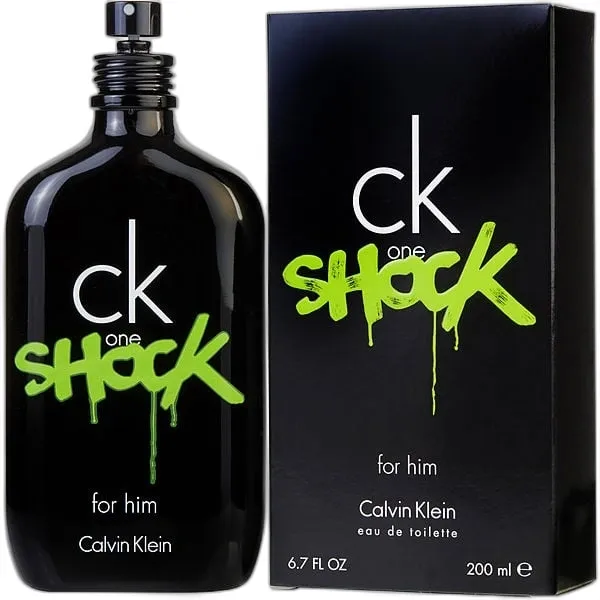 Frasco del perfume Calvin Klein Ck One Shock Eau de Toilette
