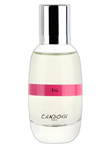Frasco del perfume Candora Iris unisex