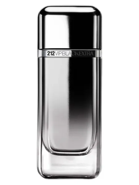Frasco del perfume Carolina Herrera 212 VIP Black Extra Eau de Cologne