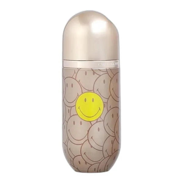 Frasco del perfume Carolina Herrera 212 Vip Rose Smiley Eau de Parfum