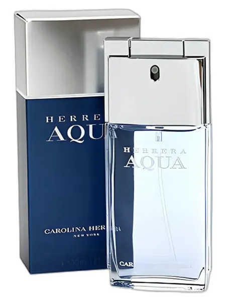 Frasco del perfume Carolina Herrera Aqua Eau de Toilette