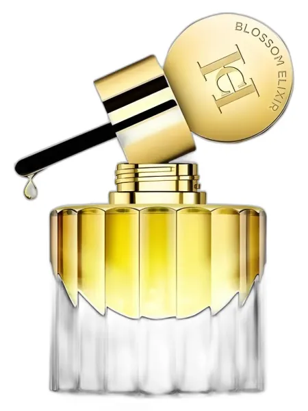 Frasco del perfume Carolina Herrera Blossom Elixir unisex