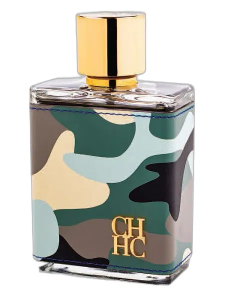 Frasco del perfume Carolina Herrera CH Men Africa