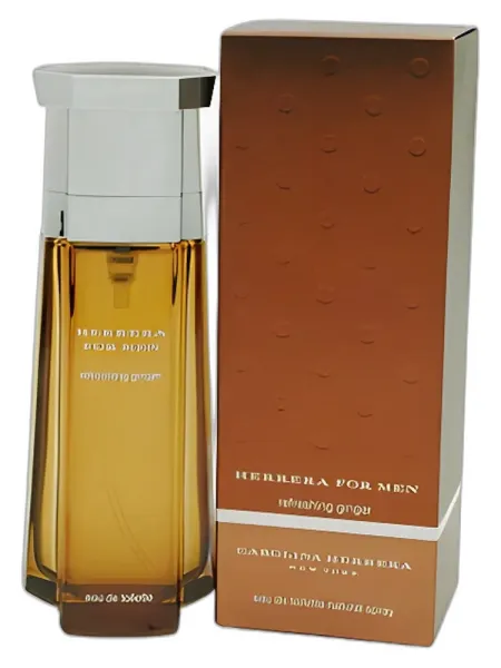 Frasco del perfume Carolina Herrera for Men Refreshing Ginger Eau de Cologne