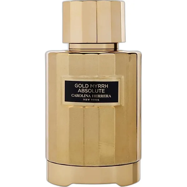 Frasco del perfume Carolina Herrera Gold Myrrh Absolute Eau de Parfum