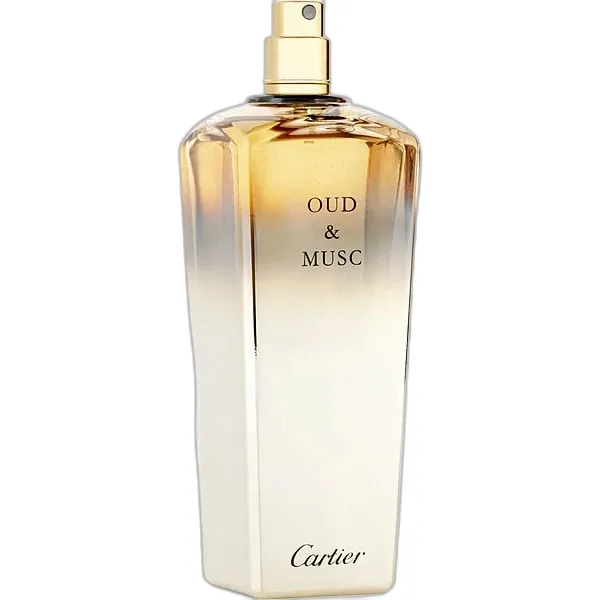 Frasco del perfume Cartier L'Heures Voyageuses Oud & Musc Eau de Parfum