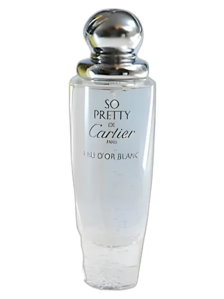 Frasco del perfume Cartier So Pretty Eau d'Or Blanc