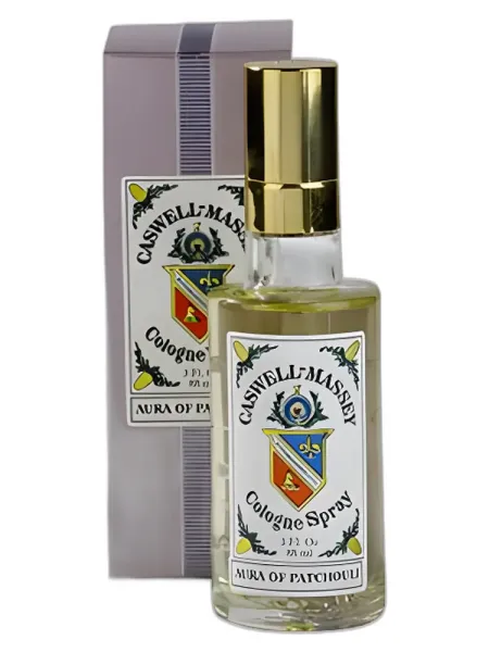 Frasco del perfume Caswell Massey Aura of Patchouli