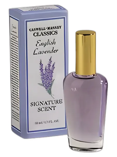 Frasco del perfume Caswell Massey English Lavender Signature Scent