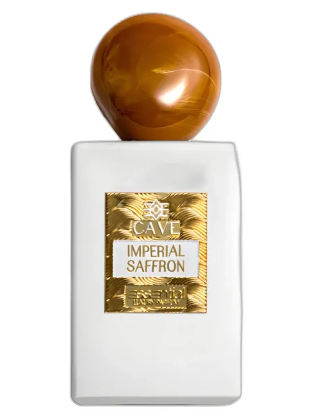 Frasco del perfume Cave Imperial Saffron Extrait