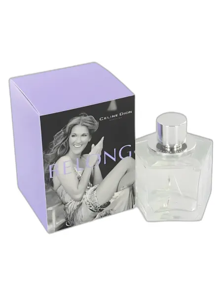 Frasco del perfume Celine Dion Belong