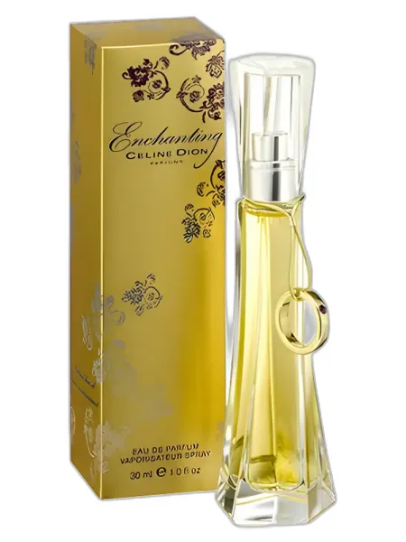 Frasco del perfume Celine Dion Enchanting