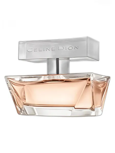 Frasco del perfume Celine Dion Simply Chic