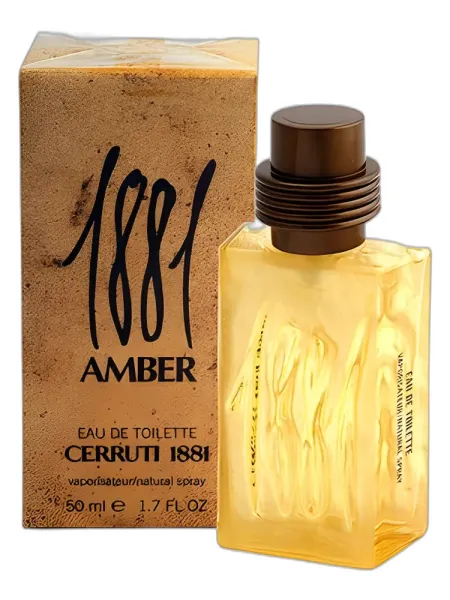 Frasco del perfume Cerruti 1881 Amber pour Homme Eau de Cologne