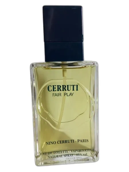 Frasco del perfume Cerruti Fair Play 1985 Eau de Toilette