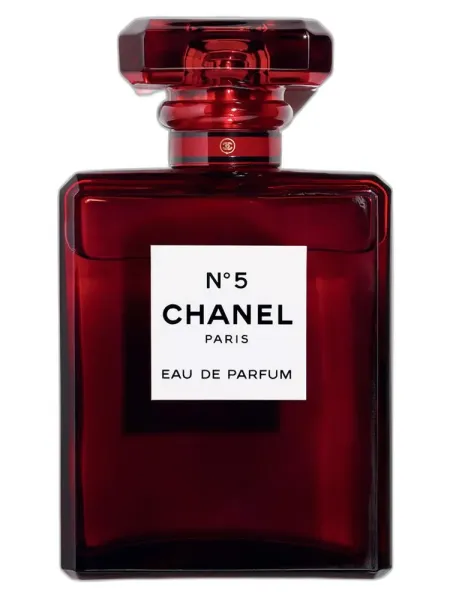 Frasco del perfume Chanel No 5 Eau de Parfum Red Edition Eau de Parfum