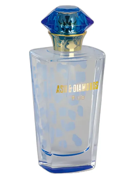 Frasco del perfume Charrier Parfums Ash & Diamonds Blue Eau de Parfum