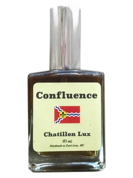 Frasco del perfume Chatillon Lux Parfums Confluence unisex Eau de Parfum